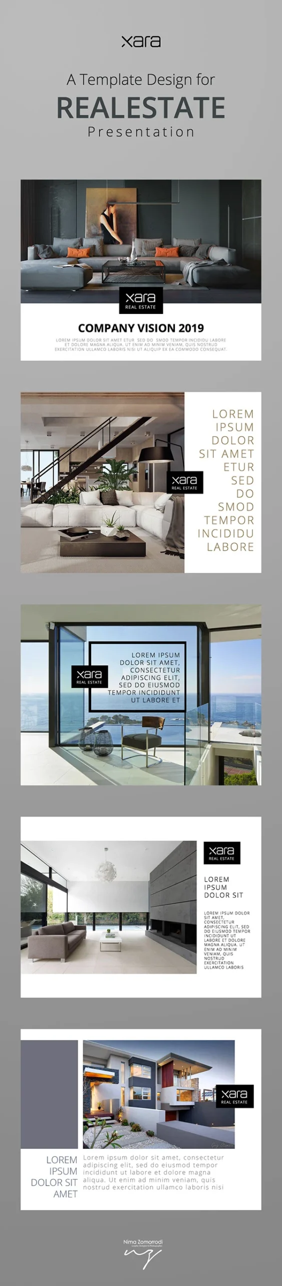 Template Design for Social Media, Presentation